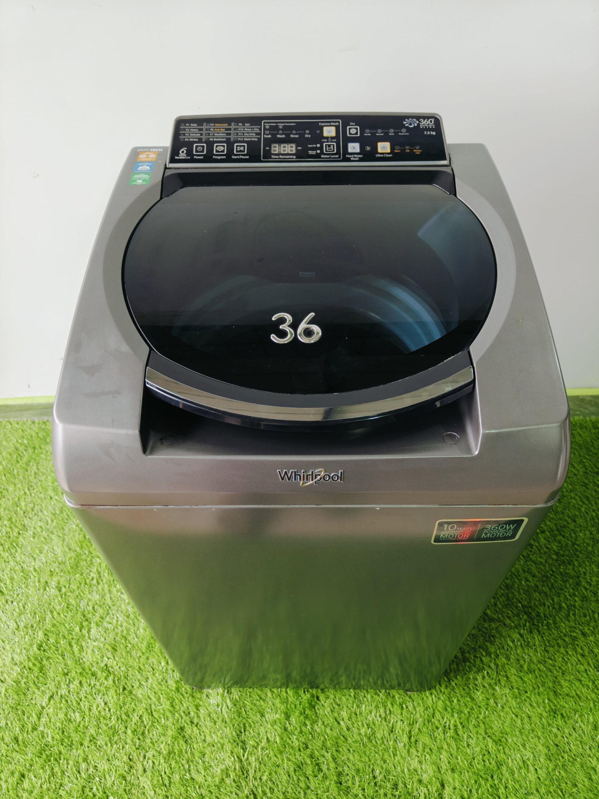 Refurbished Whirlpool 360 Bloom Wash Ultra 7.5 kg Fully Automatic Top Load Washing Machine