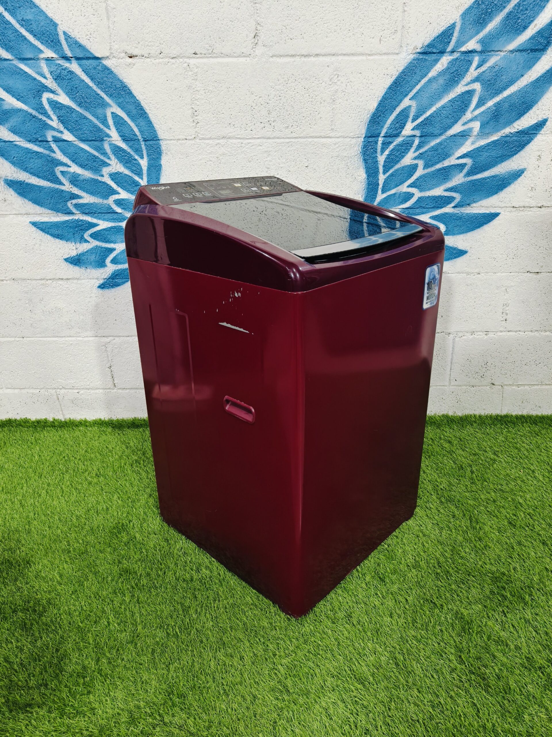 Whirlpool 6th sense stain wash ultra 6.5 kg fully automatic gently used top load washing machine - Image 5