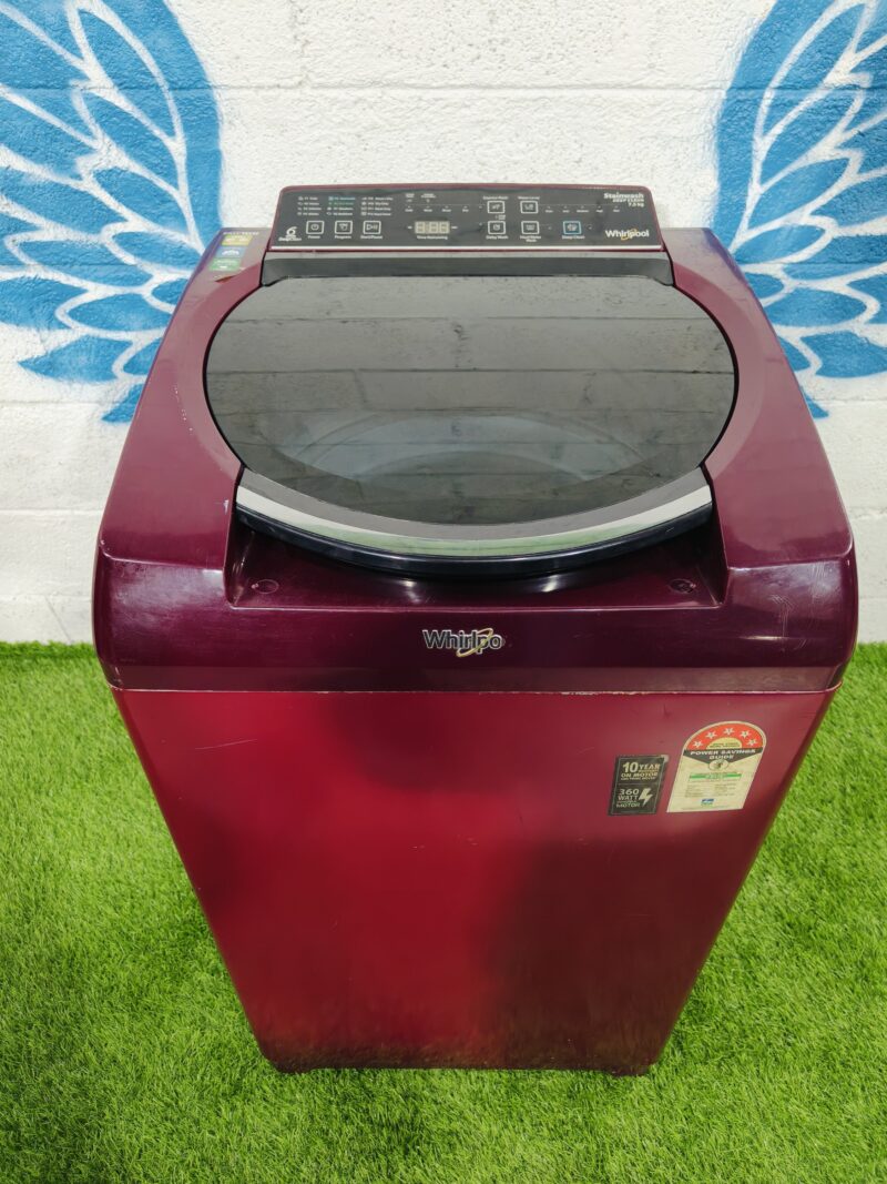 Whirlpool stain wash deep clean 5 star energy rating gently used 7.5 kg Fully automatic top load washing machine