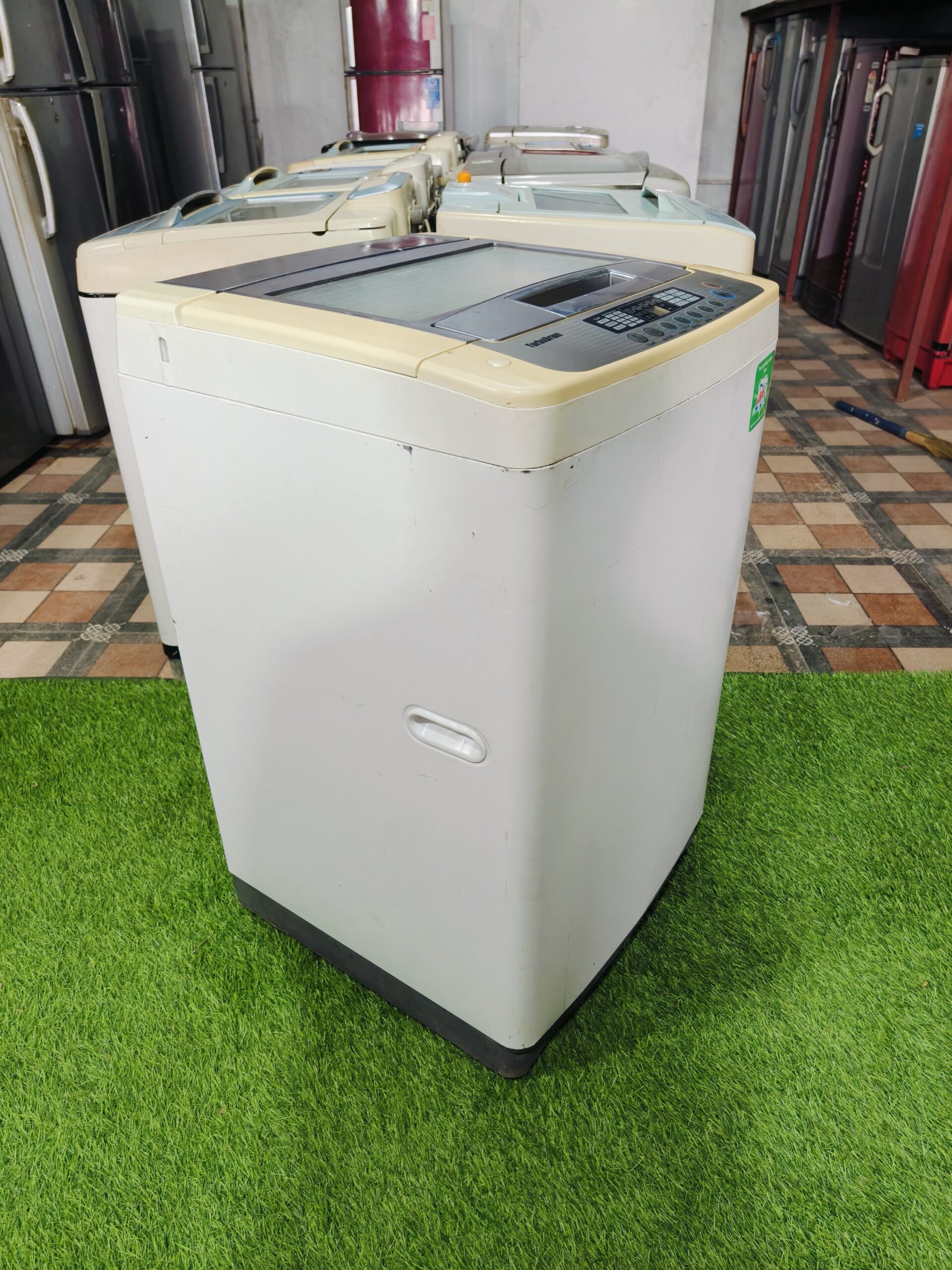 LG intello wash turbo drum 6.5 kg fully automatic top load washing machine - Image 5