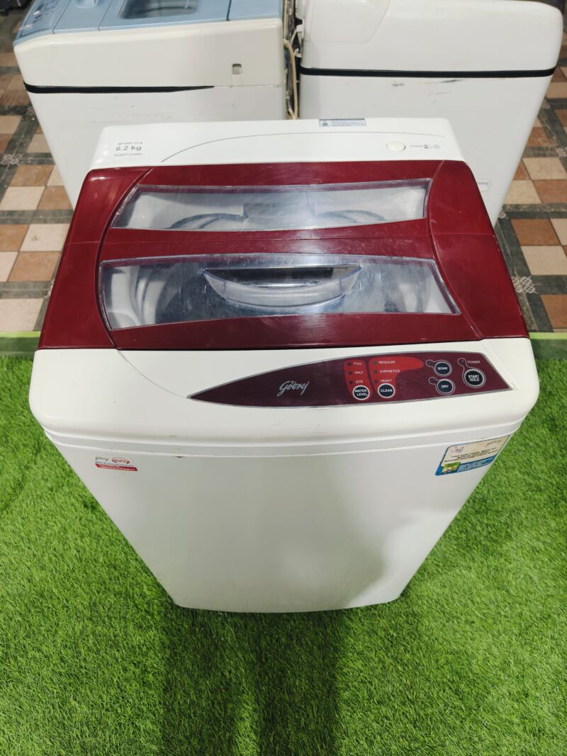 Godrej fuzzy logic 6.2 kg double colour fully automatic top load washing machine