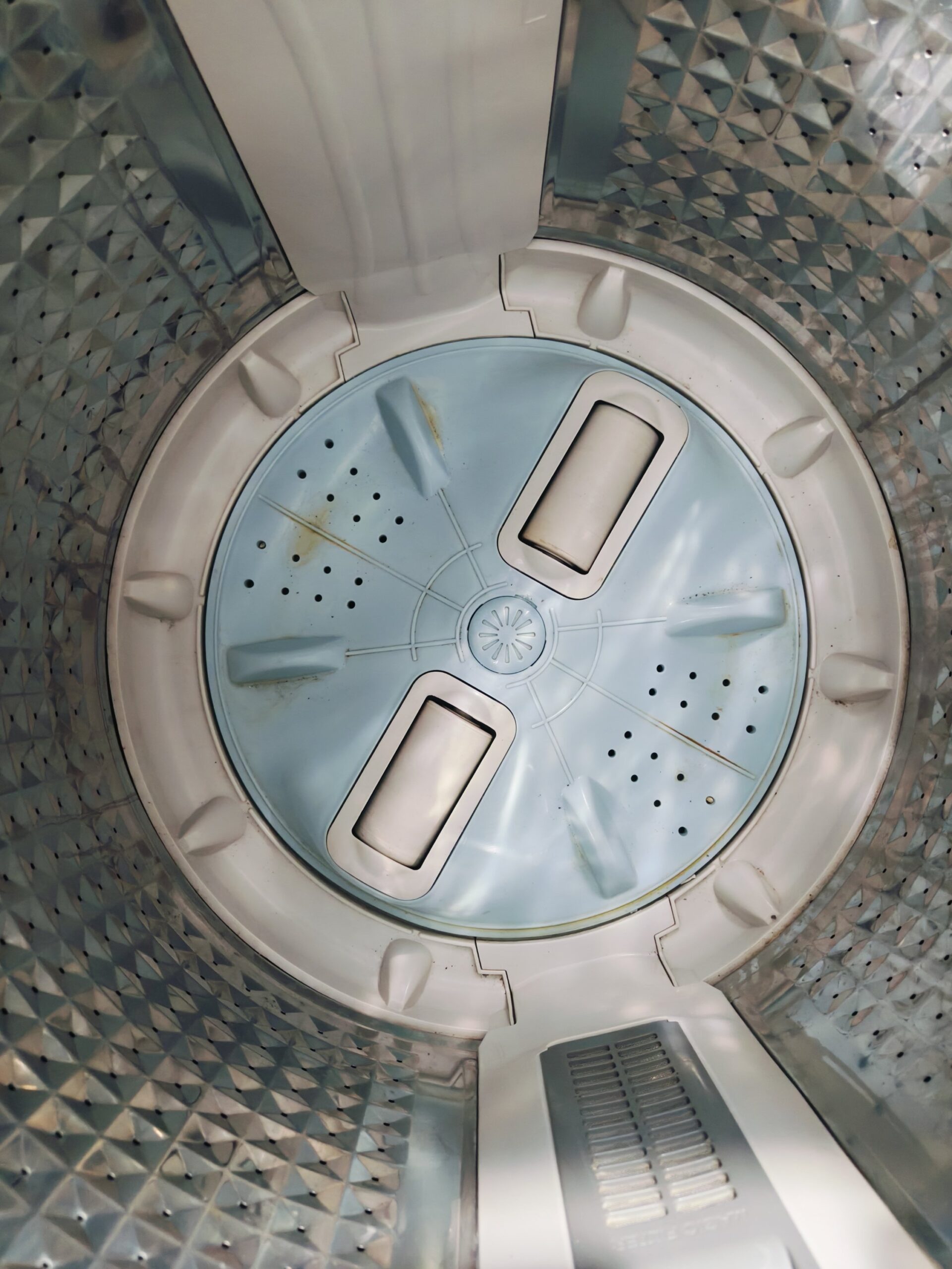 Samsung active wash + wobble technology 6.5 + 1 kg double colour fully automatic top load washing machine - Image 3