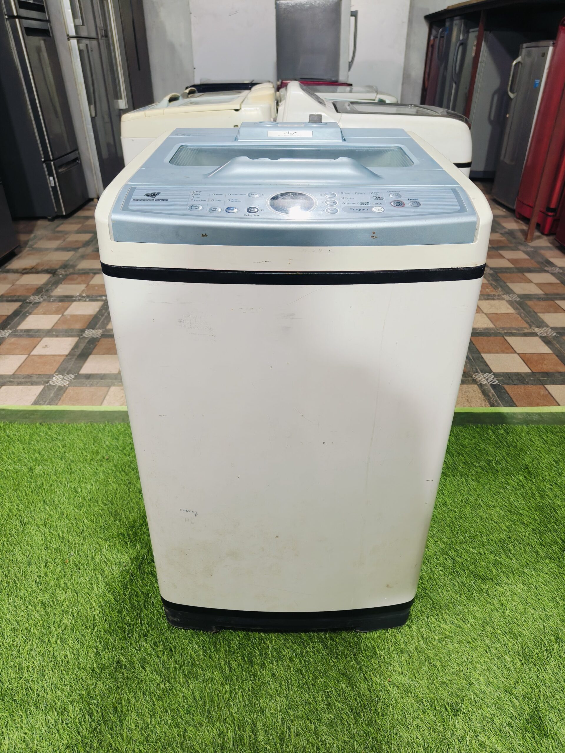 Samsung ag+ silver nano technology 6.2 kg fully automatic gently used top load washing machine - Image 2