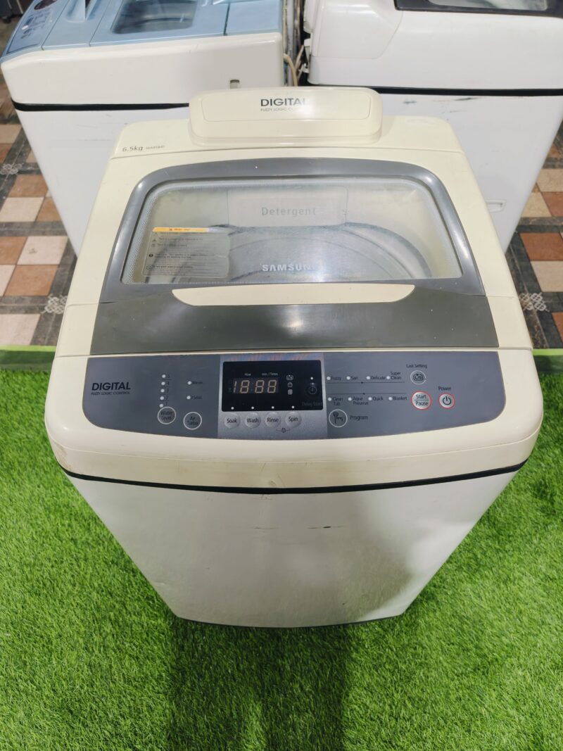 Samsung digital fuzzy logic 6.5 kg fully automatic top load washing machine