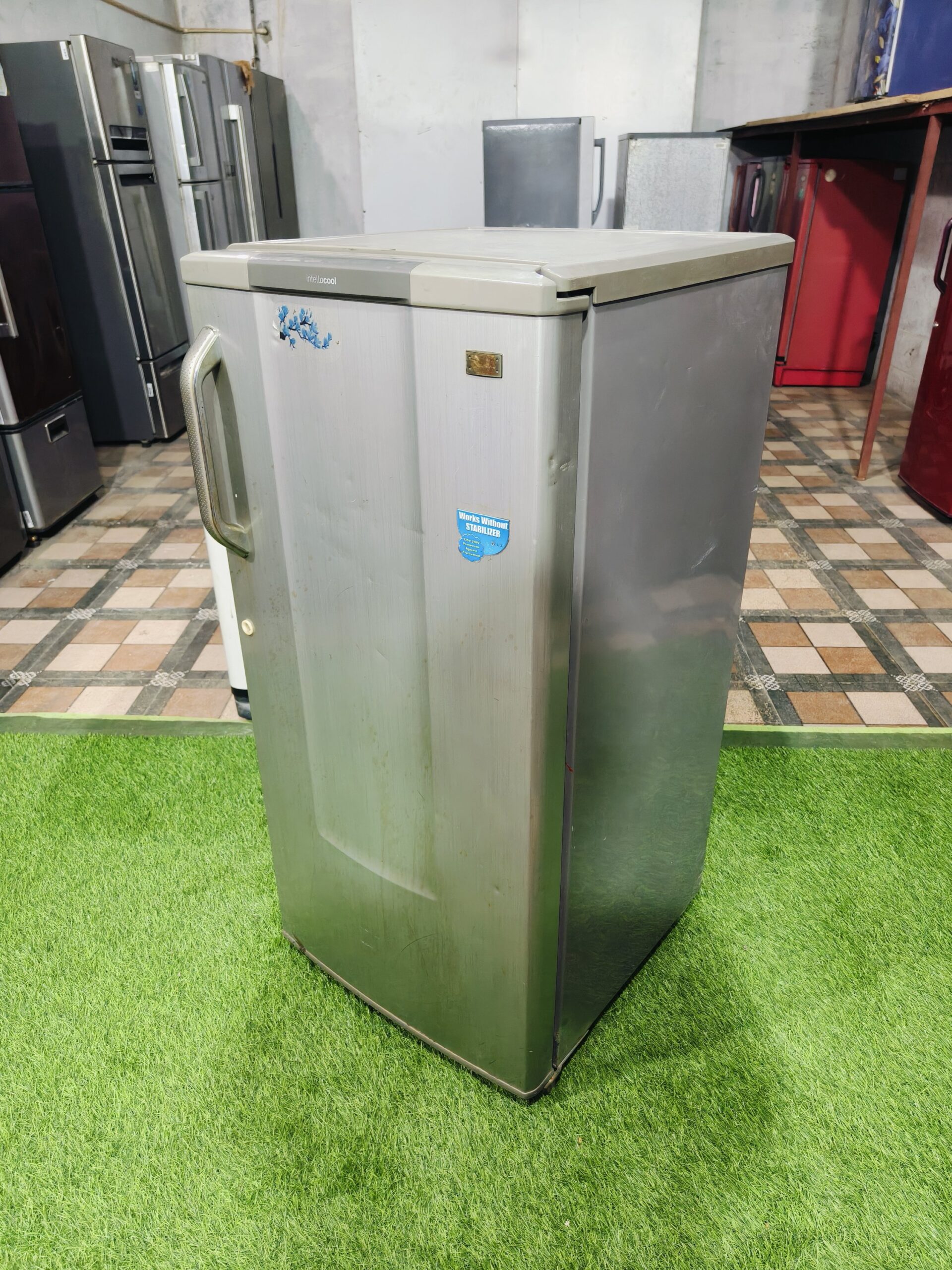 LG intello cool 4 star rating 190 ltr grey in colour single door refrigerator - Image 5