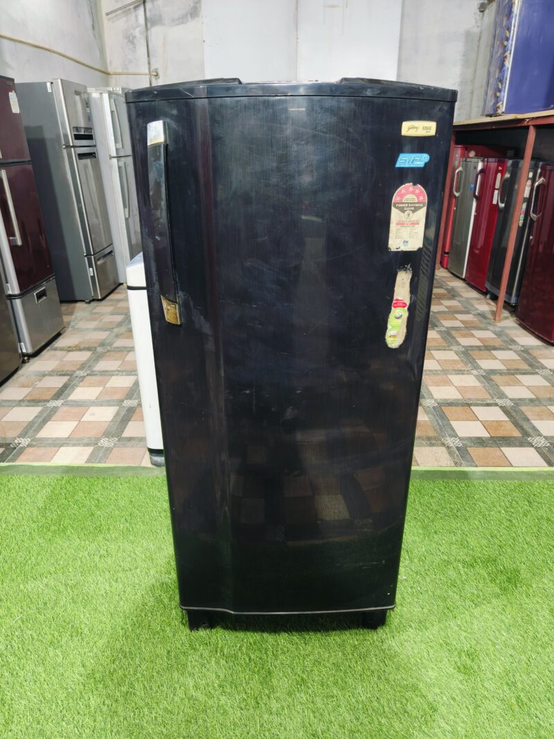 Godrej edge sx 5 star energy rating works without stabilizer black in colour 220 ltr single door refrigerator