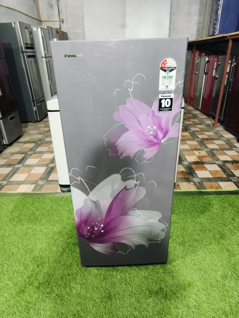 Panasonic pink flower model 200 ltr single door refrigerator