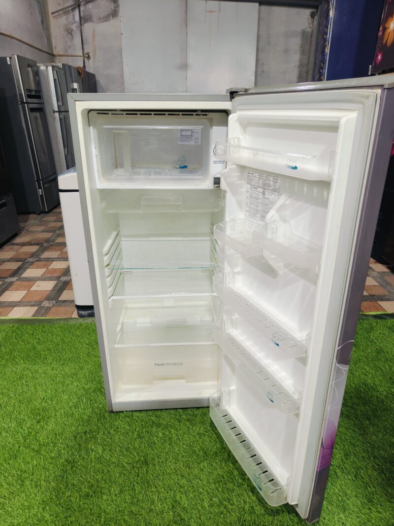 Panasonic pink flower model 200 ltr single door refrigerator