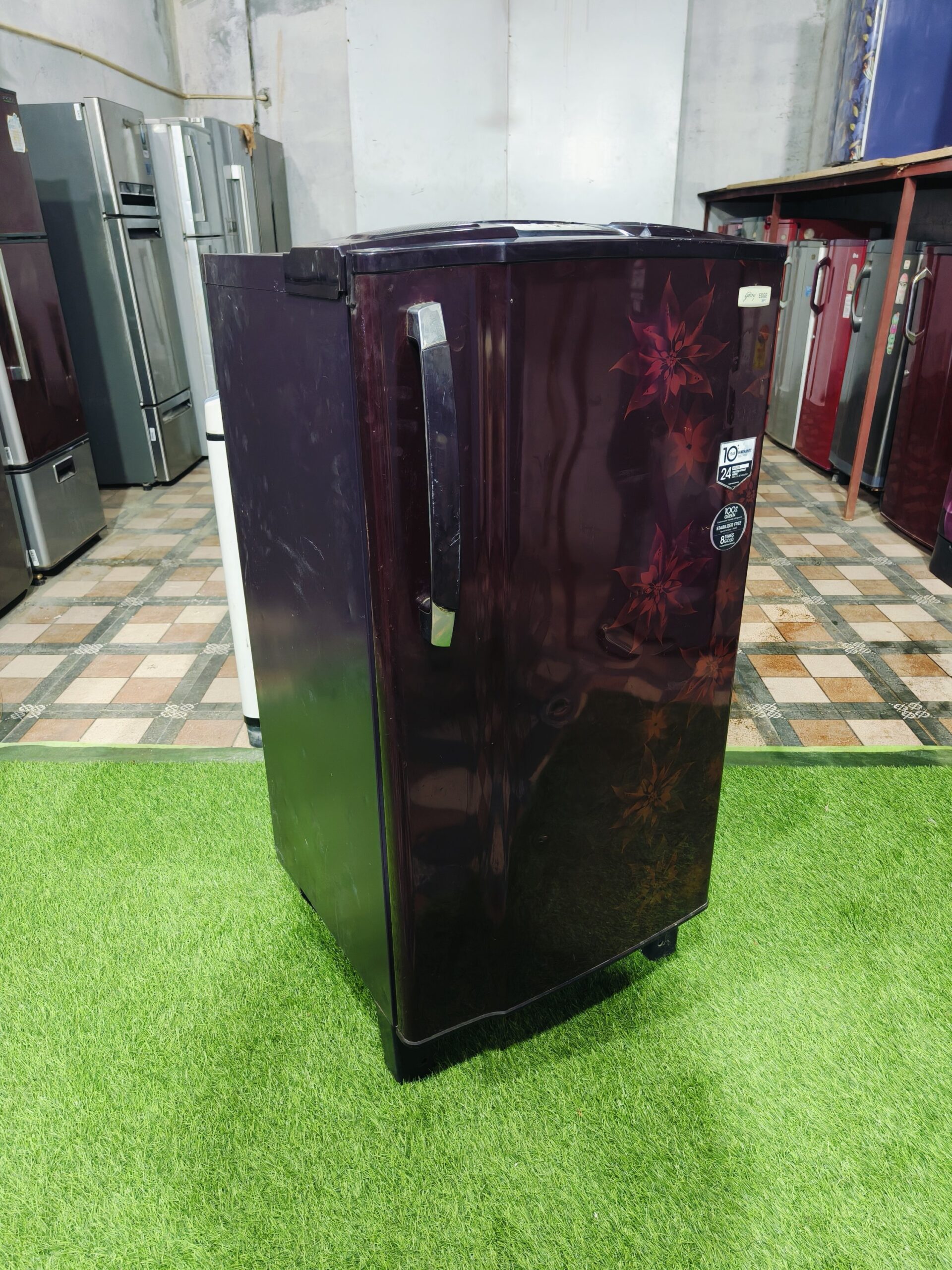 Godrej edge sx 5 star rating 190 ltr gently used single door refrigerator - Image 5