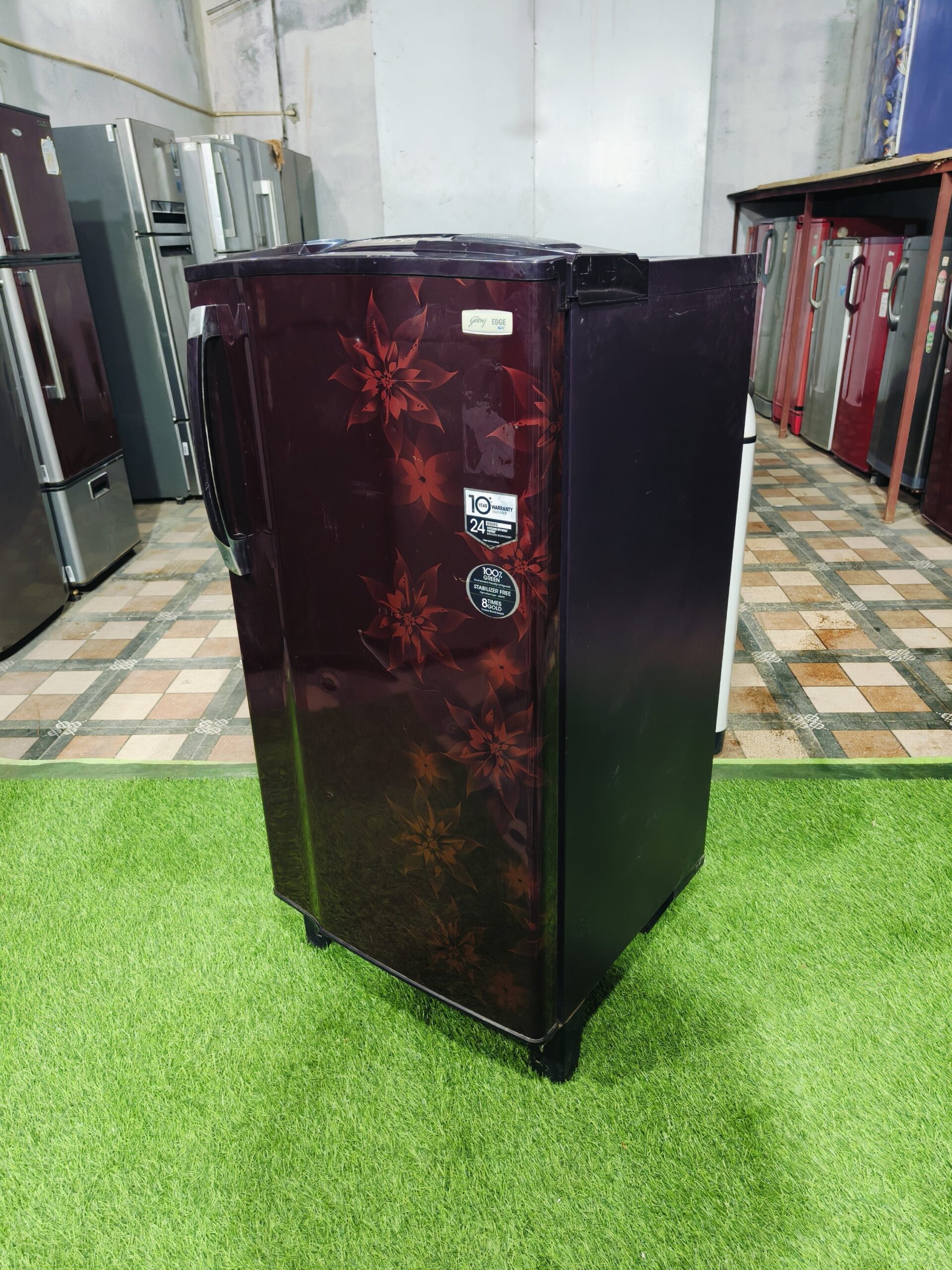 Godrej edge sx 5 star rating 190 ltr gently used single door refrigerator - Image 4