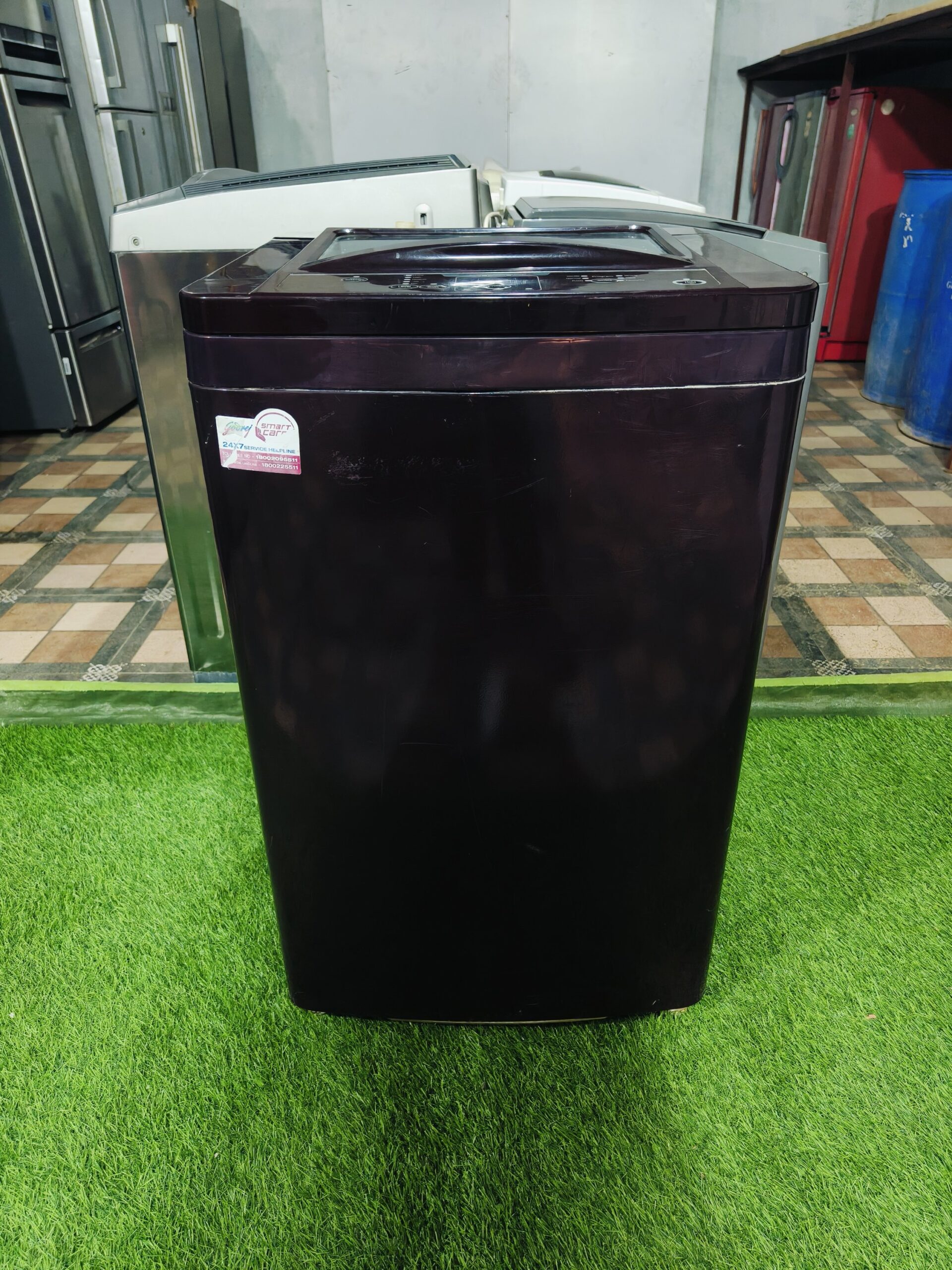 Godrej dac + technology 6.5 kg gently used fully automatic top load washing machine - Image 2