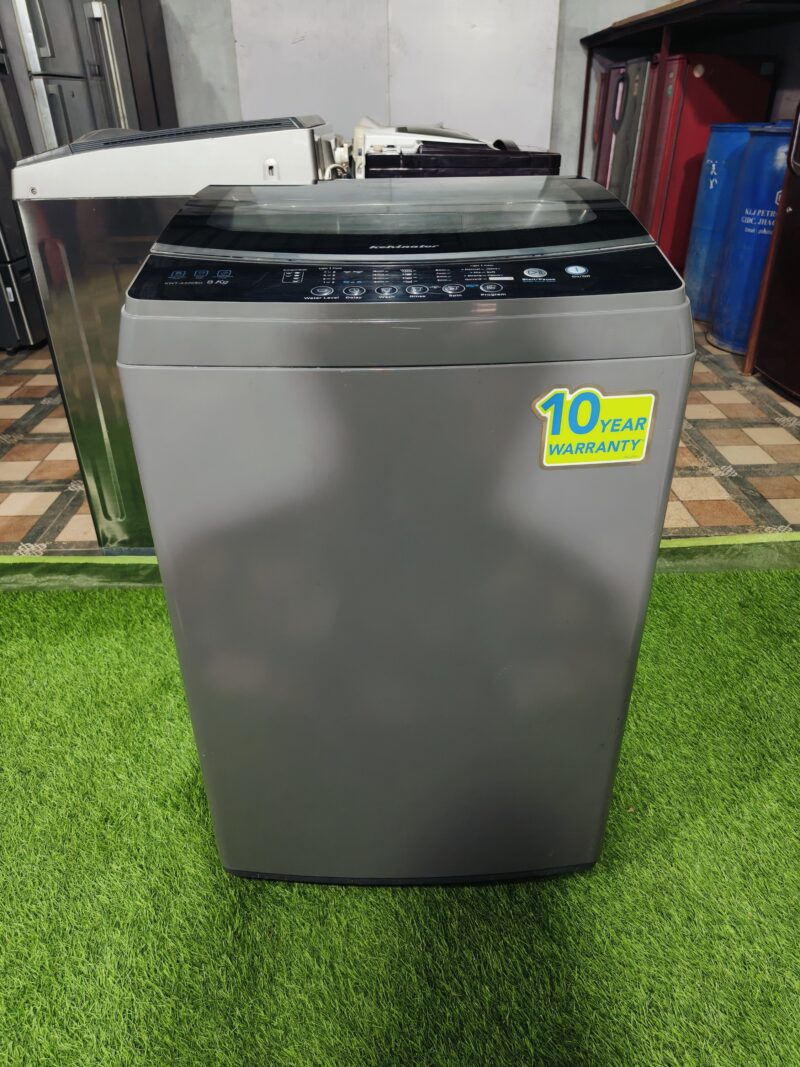 Kelvinator smart touch wash 8 kg grey in colour like new condition Fully automatic top load washing machine