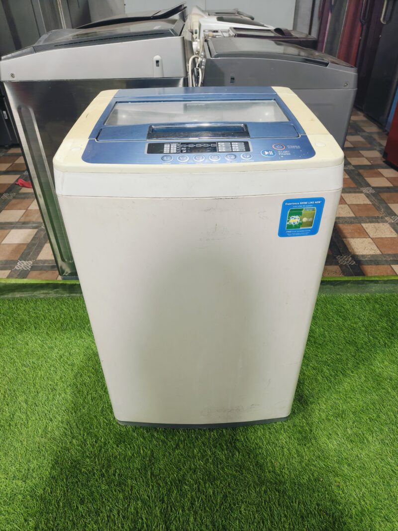 LG fuzzy logic turbo drum 6.2 kg fully automatic top load washing machine