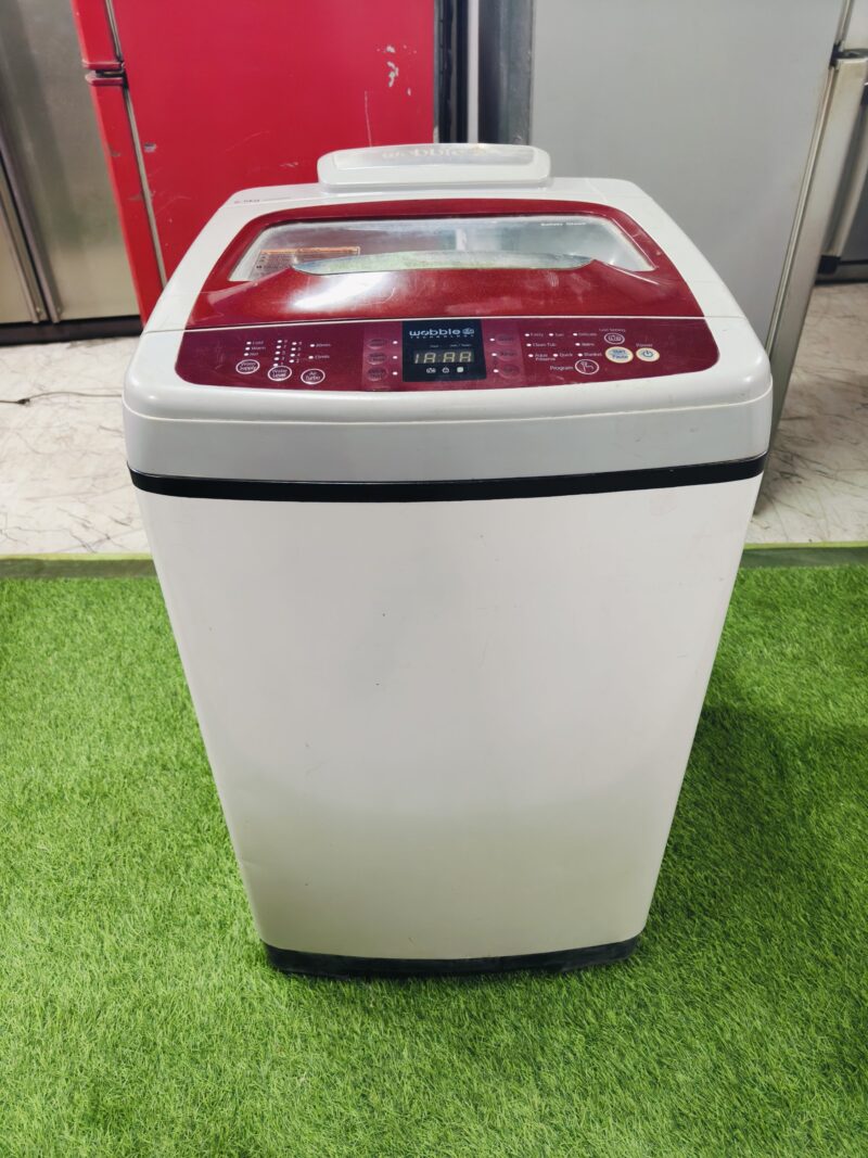 Samsung wobble technology double colour 6.5kg gently used fully automatic top load washing machine