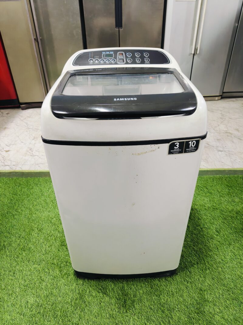 Samsung daimond drum 6.5 kg gently used fully automatic top load washing machine