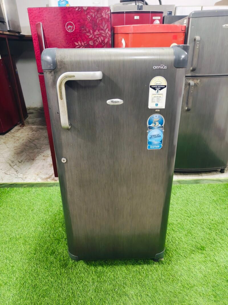 Whirlpool genius 5 star energy rating grey in colour 190 ltr single door refrigerator
