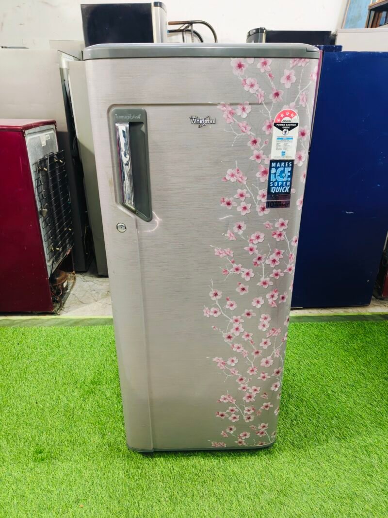 Whirlpool ice magic fresh 4 star energy rating 200 ltr flower model single door refrigerator