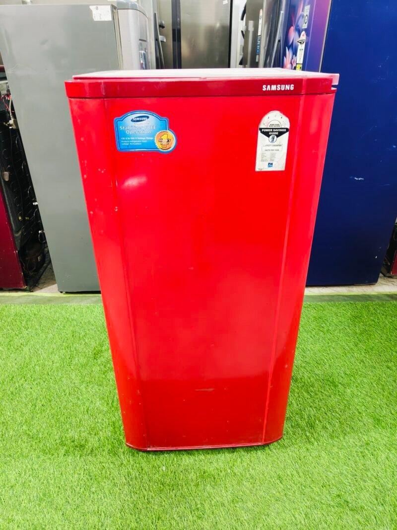 Samsung 4 star energy rating red in colour 190 ltr single door refrigerator
