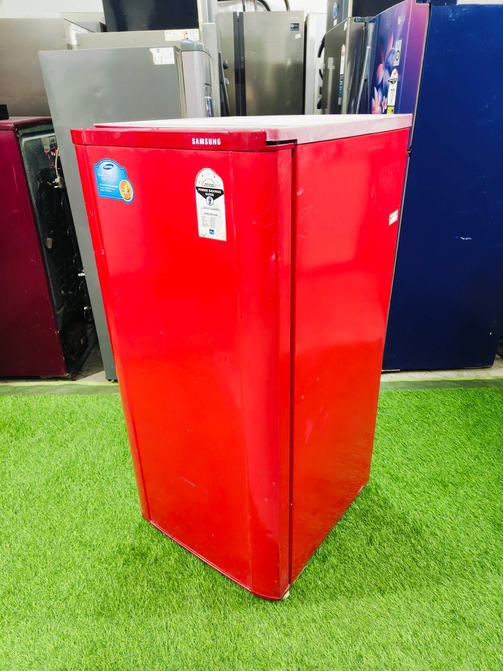 Samsung 4 star energy rating red in colour 190 ltr single door refrigerator - Image 5