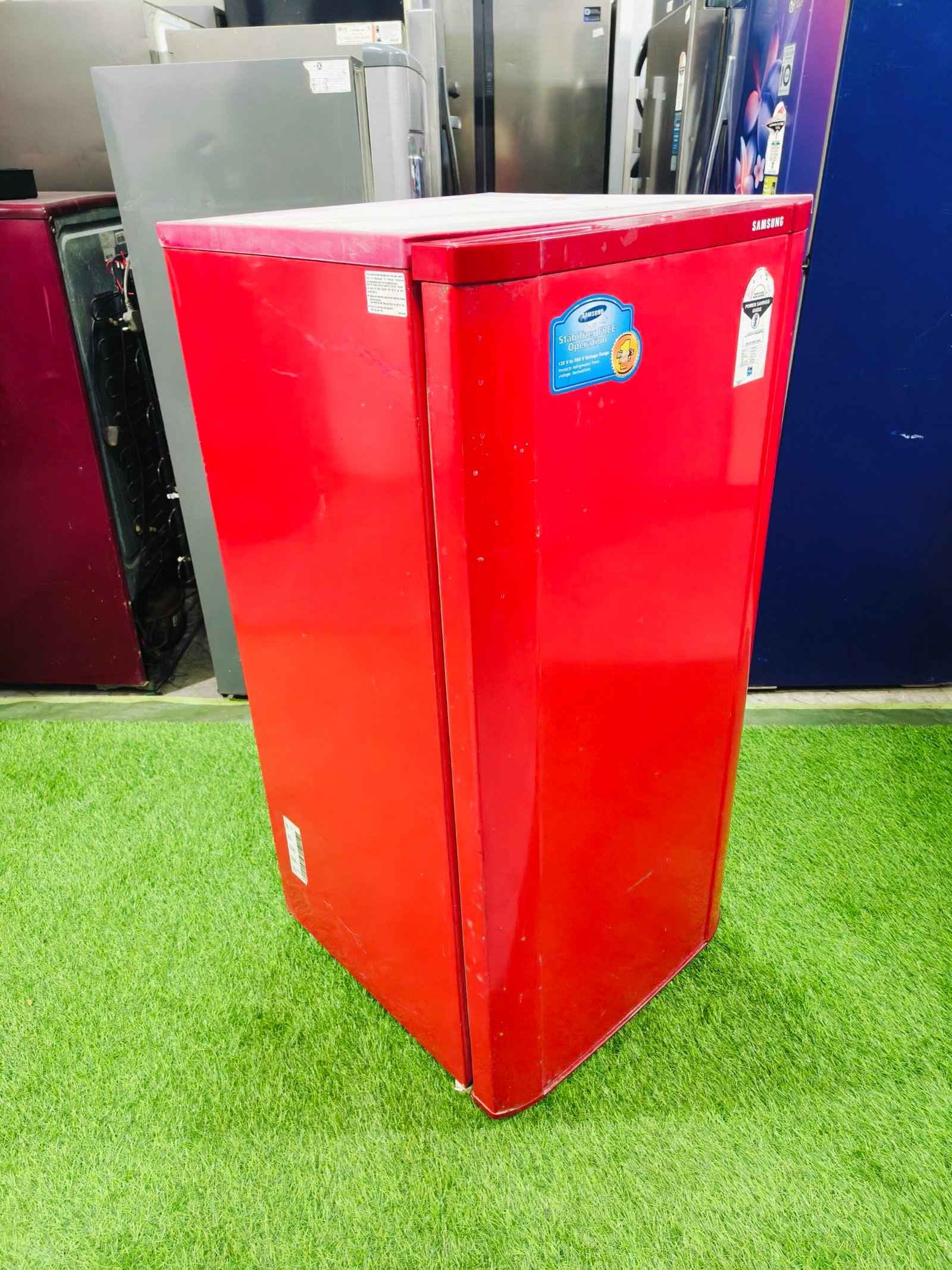 Samsung 4 star energy rating red in colour 190 ltr single door refrigerator - Image 4