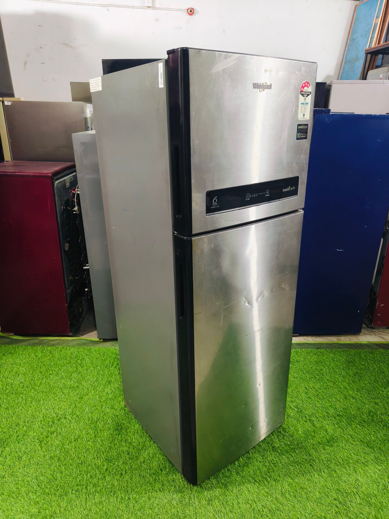 Whirlpool intellifresh 4 star energy rating steel finish 260 ltr double door refrigerator - Image 4