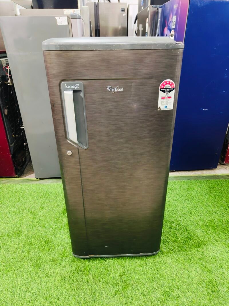 Whirlpool ice magic 5 star energy rating grey in colour 190 ltr single door refrigerator