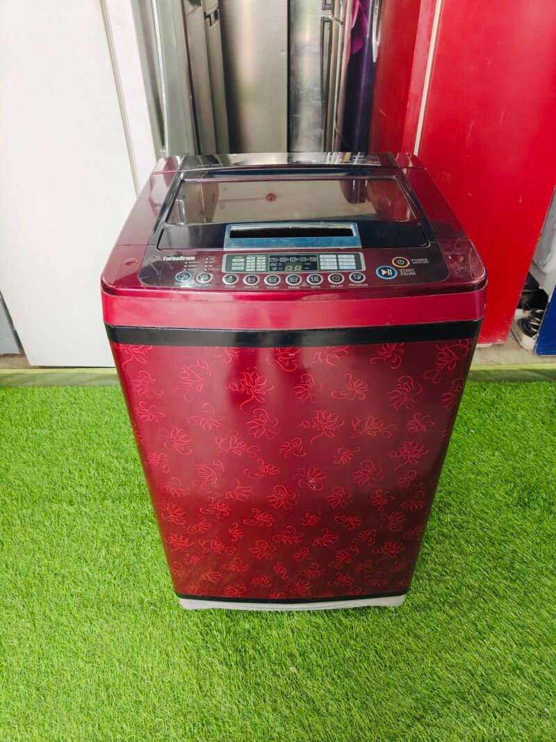 LG fuzzy logic turbo drum 6.5 kg fully automatic top load washing machine