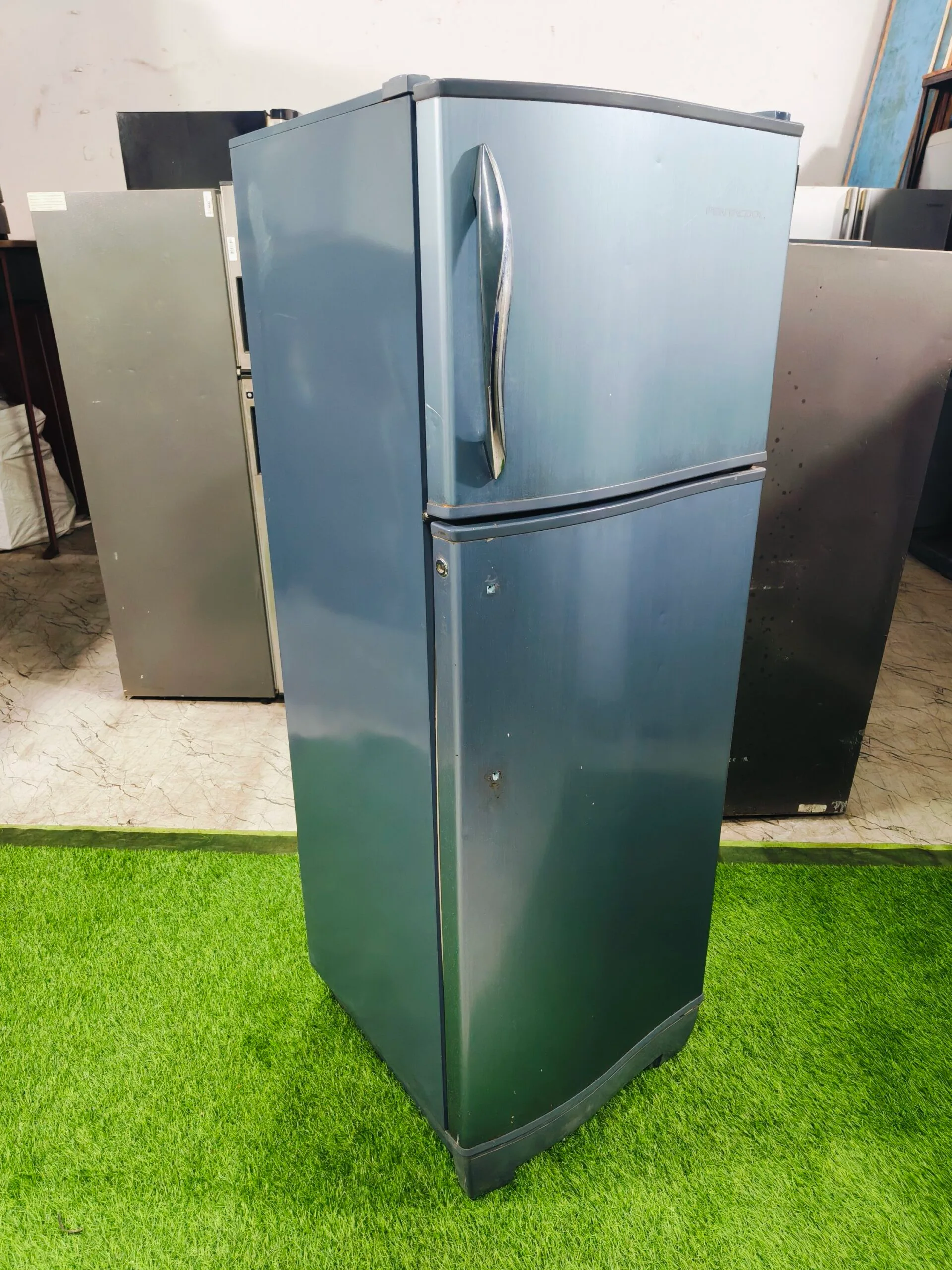 Godrej pentacool blue in colour 260 ltr double door refrigerator used - Image 5