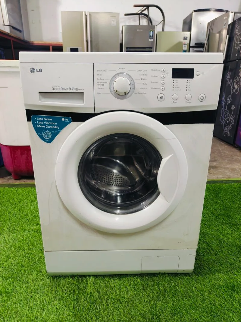 LG digital inverter direct drive 5.5 kg double colour fully automatic front load washing machine