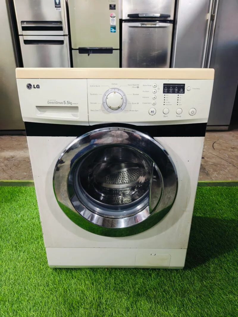 LG digital inverter direct drive 5.5 kg double colour fully automatic front load washing machine