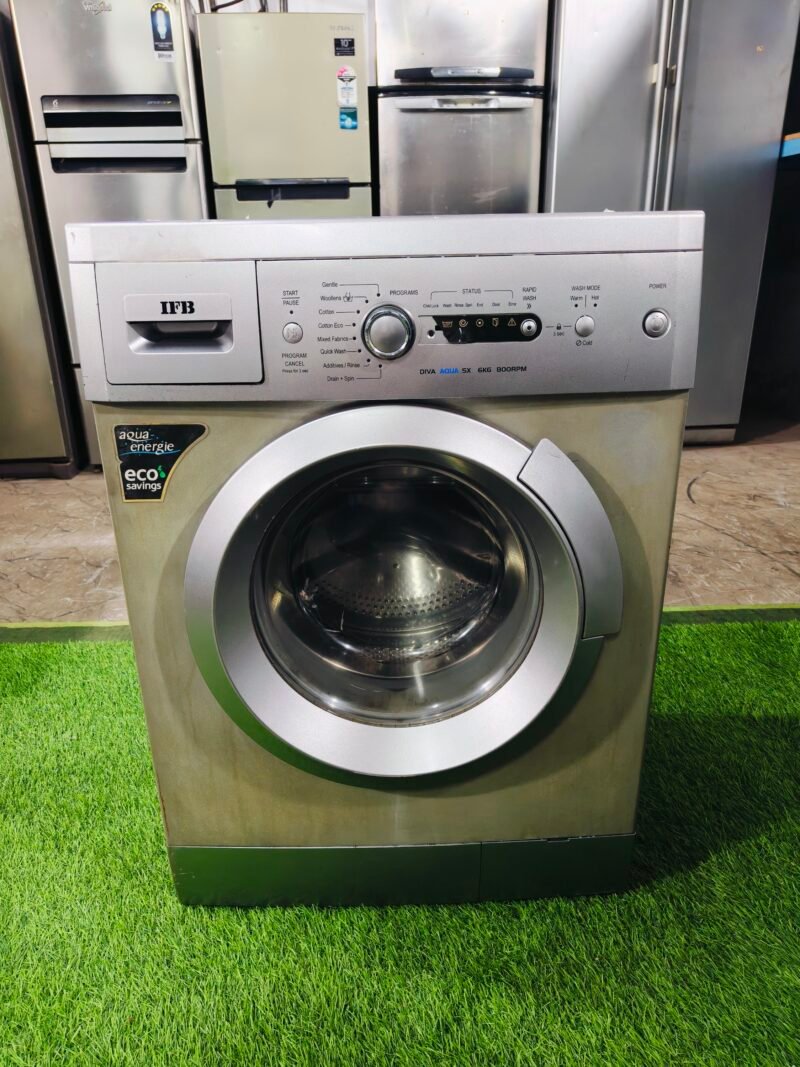 IFB diva aqua sx 6 kg silver in colour fully automatic front load washing machine