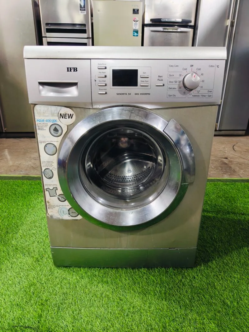 IFB senorita sx 6 kg silver in colour with fully automatic front load washing machine