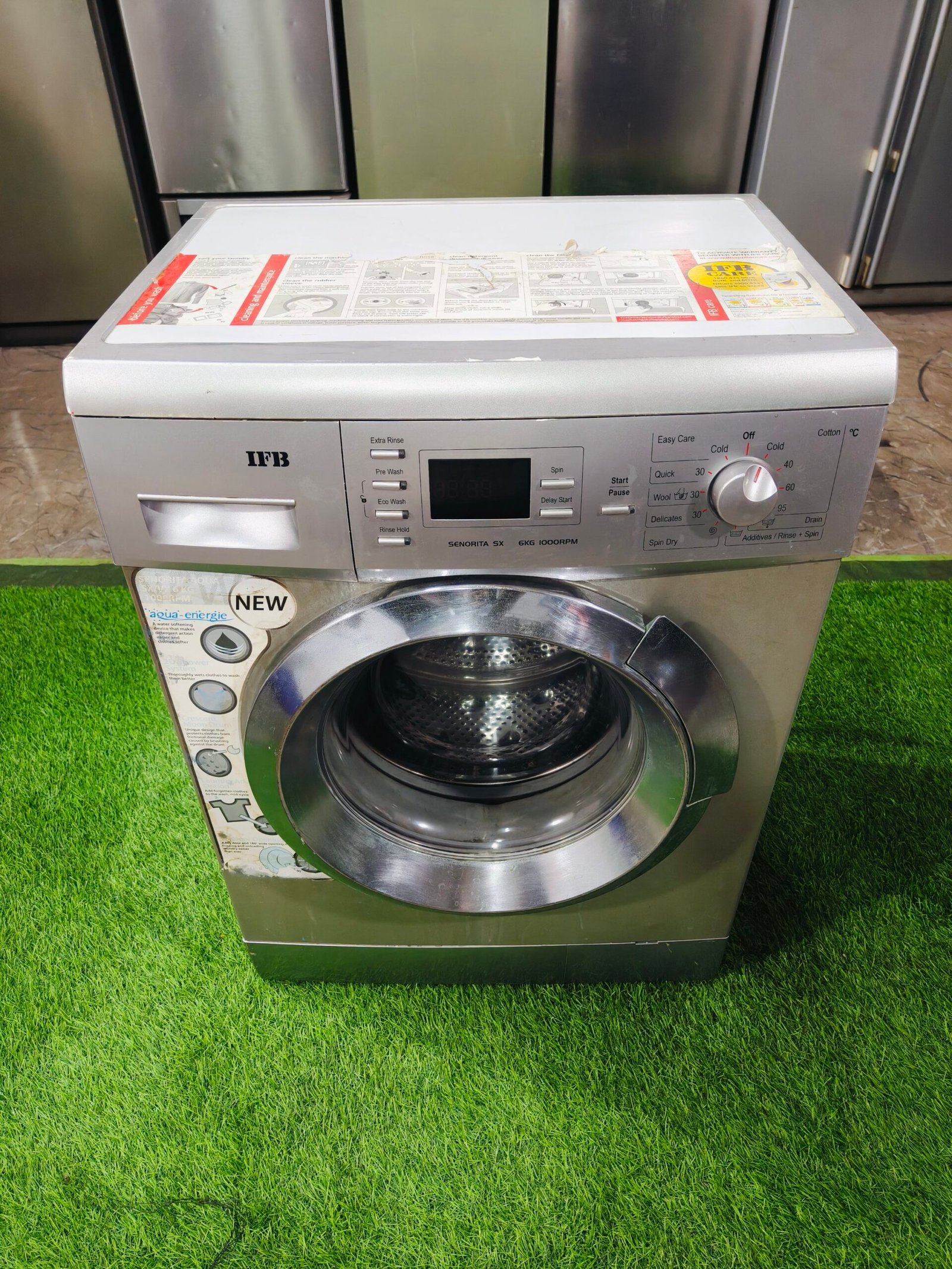 IFB senorita sx 6 kg silver in colour with fully automatic front load washing machine - Image 2