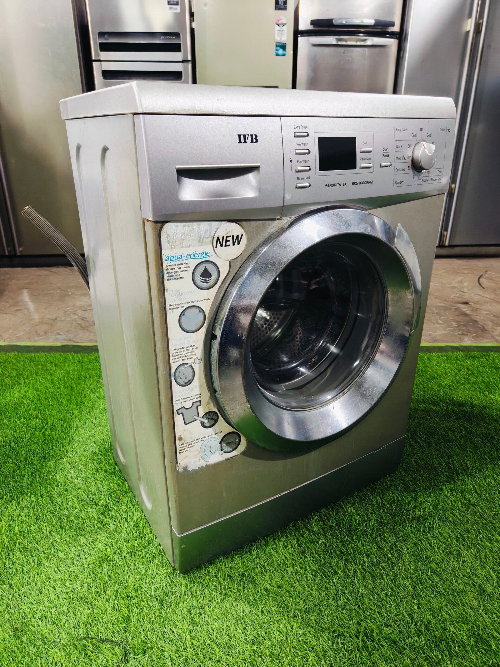 IFB senorita sx 6 kg silver in colour with fully automatic front load washing machine - Image 5