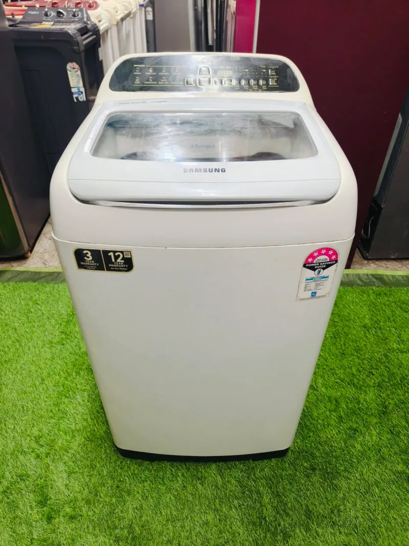 Samsung 5 star energy rating digital inverter wobble technology 6.5 kg gently used fully automatic top load washing machine