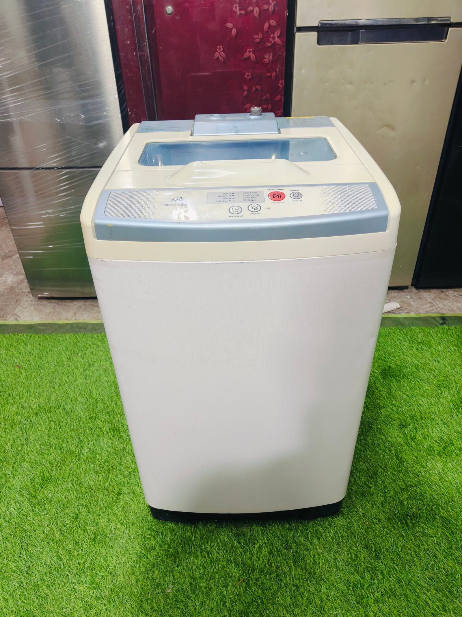 Samsung daimond drum 6 kg fully automatic gently used top load washing machine