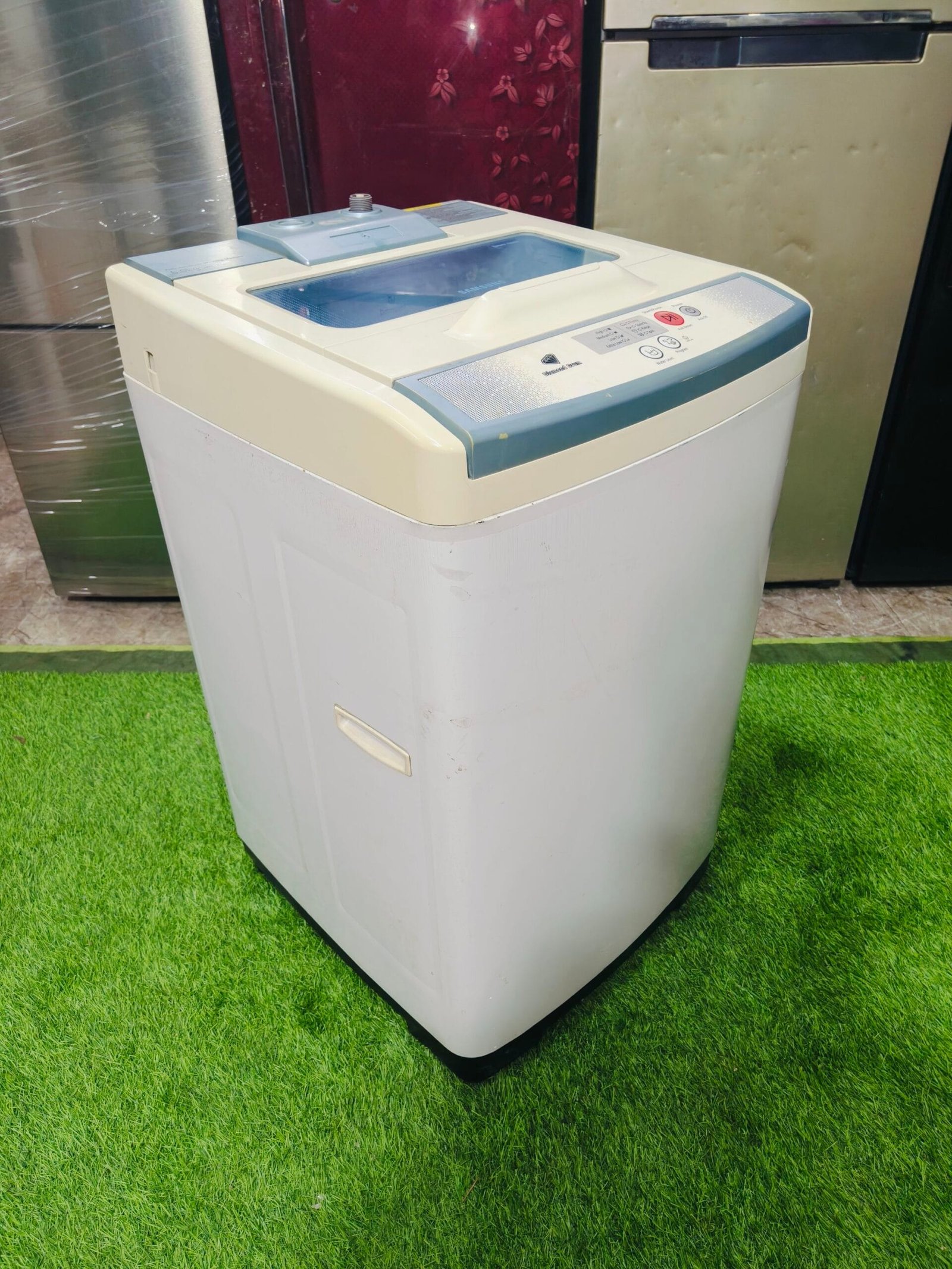 Samsung daimond drum 6 kg fully automatic gently used top load washing machine - Image 5