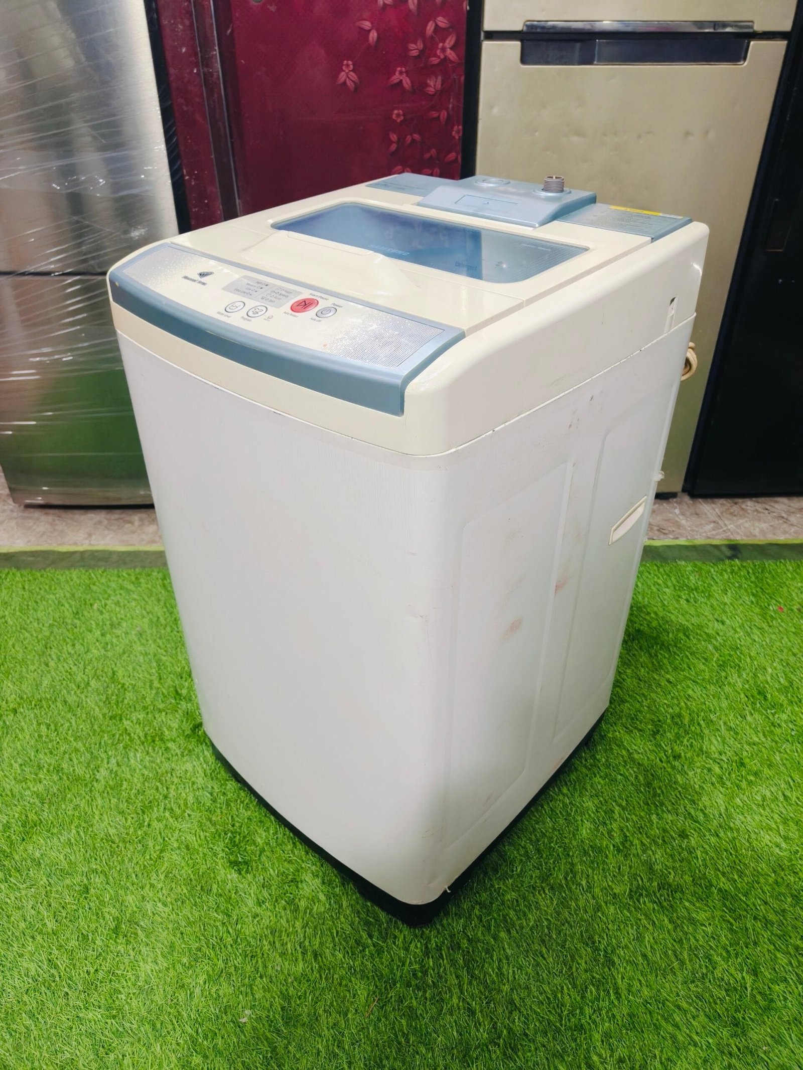 Samsung daimond drum 6 kg fully automatic gently used top load washing machine - Image 4