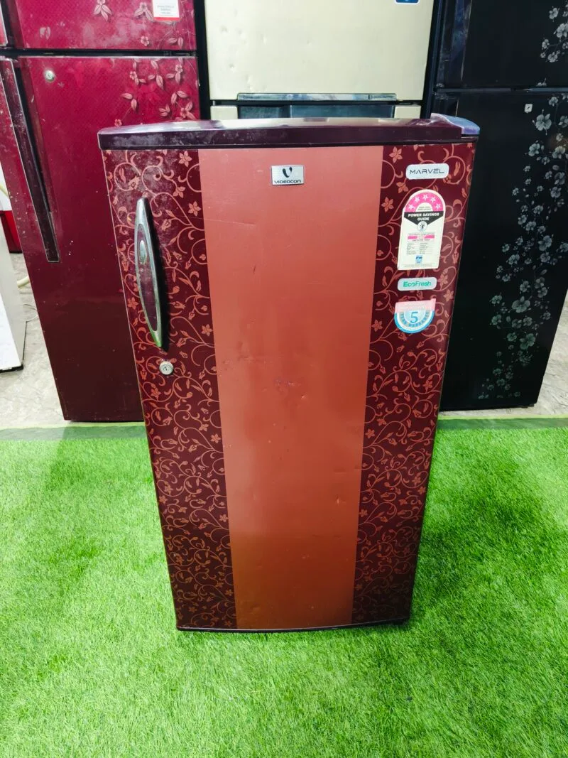 Videocon marvel 5 star energy rating 190 ltr used single door refrigerator