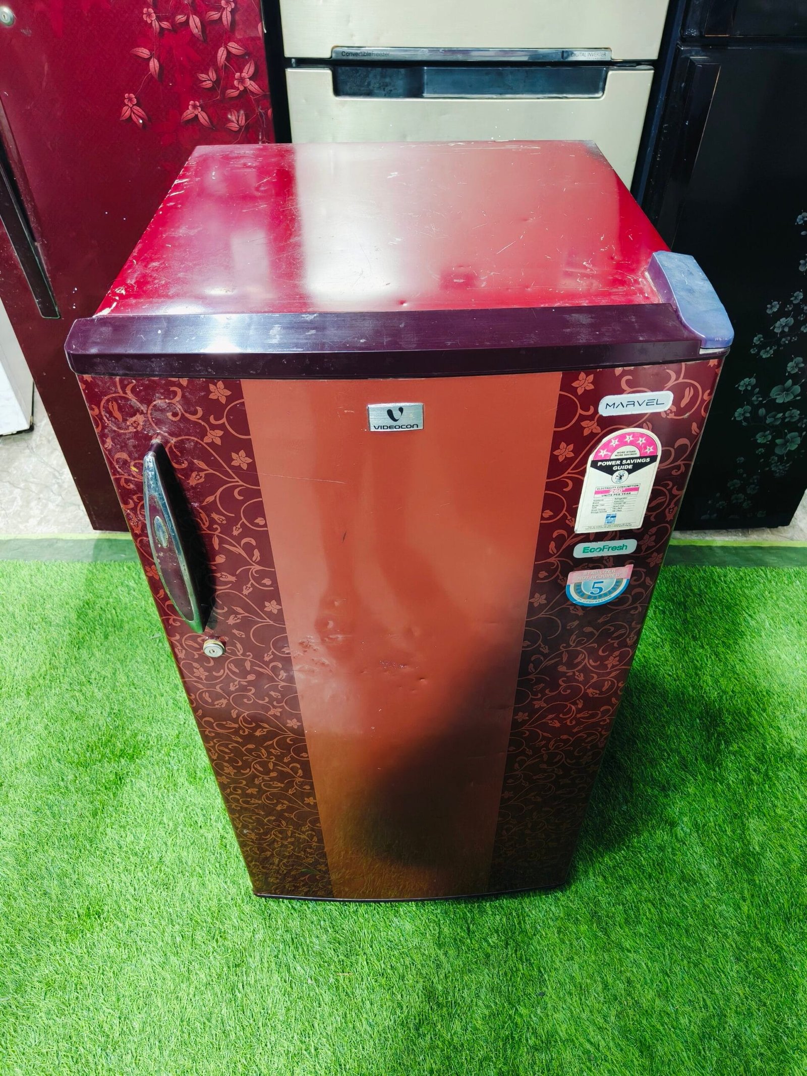 Videocon marvel 5 star energy rating 190 ltr used single door refrigerator - Image 2