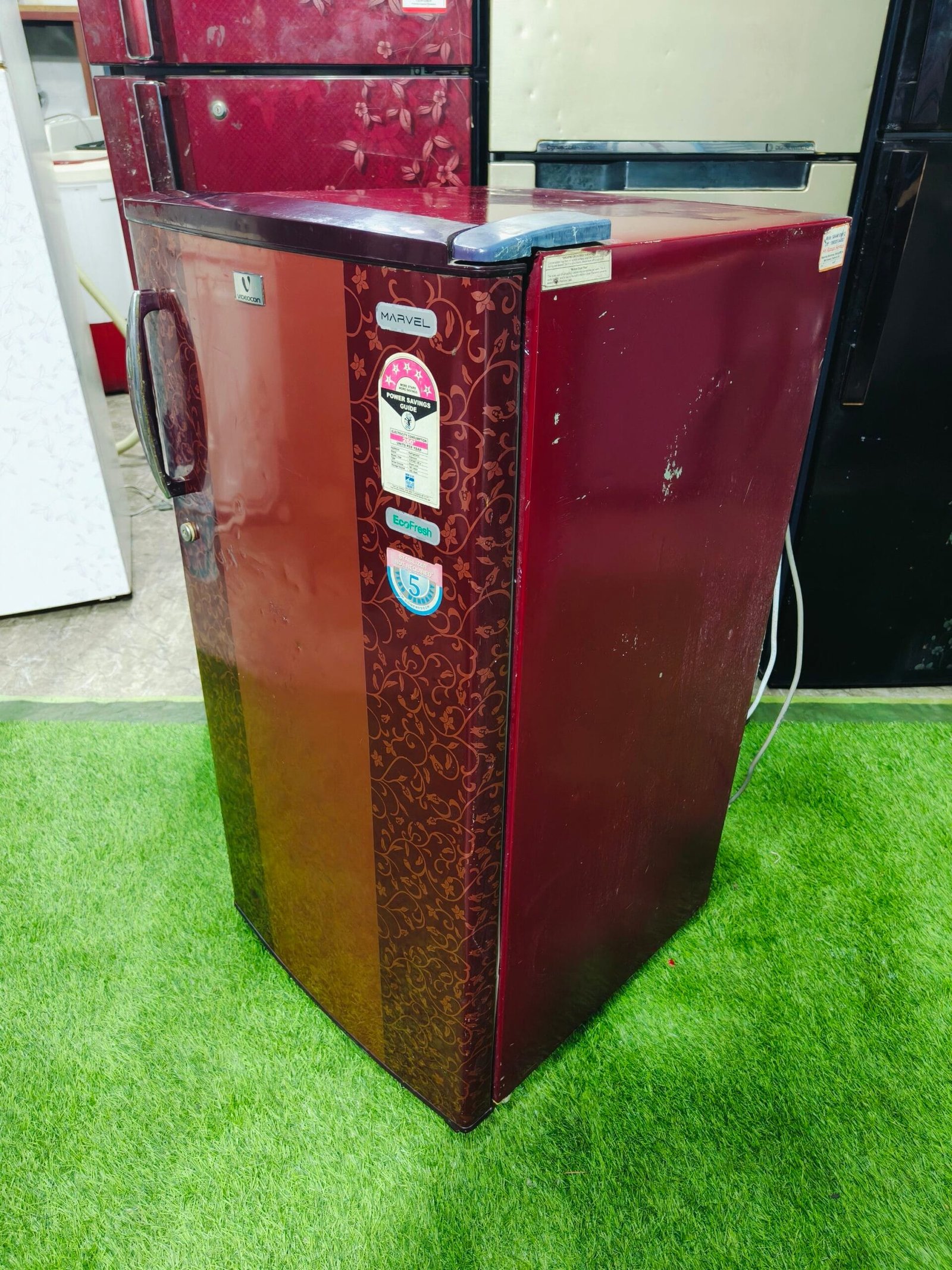 Videocon marvel 5 star energy rating 190 ltr used single door refrigerator - Image 4