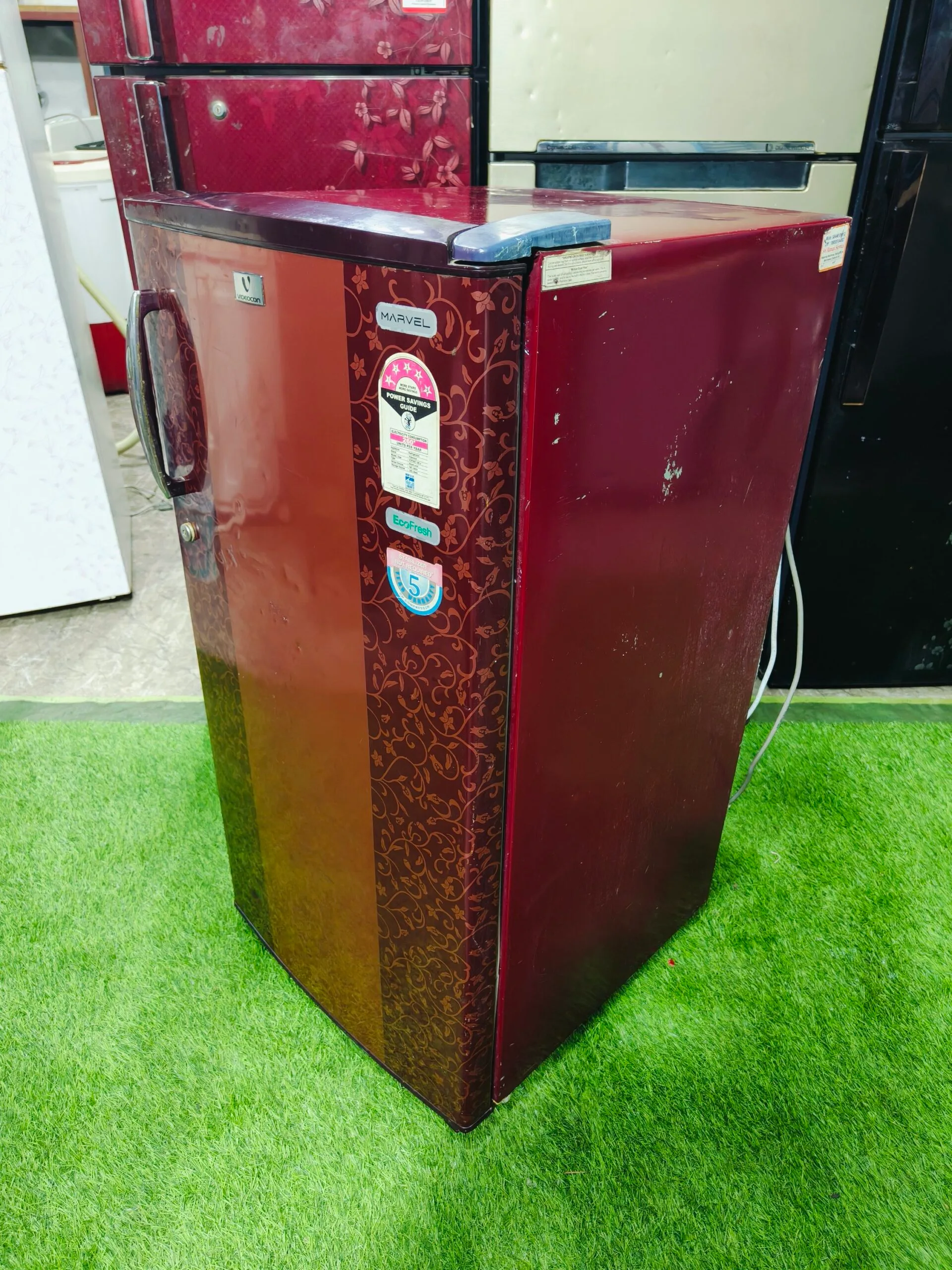 Videocon marvel 5 star energy rating 190 ltr used single door refrigerator - Image 4