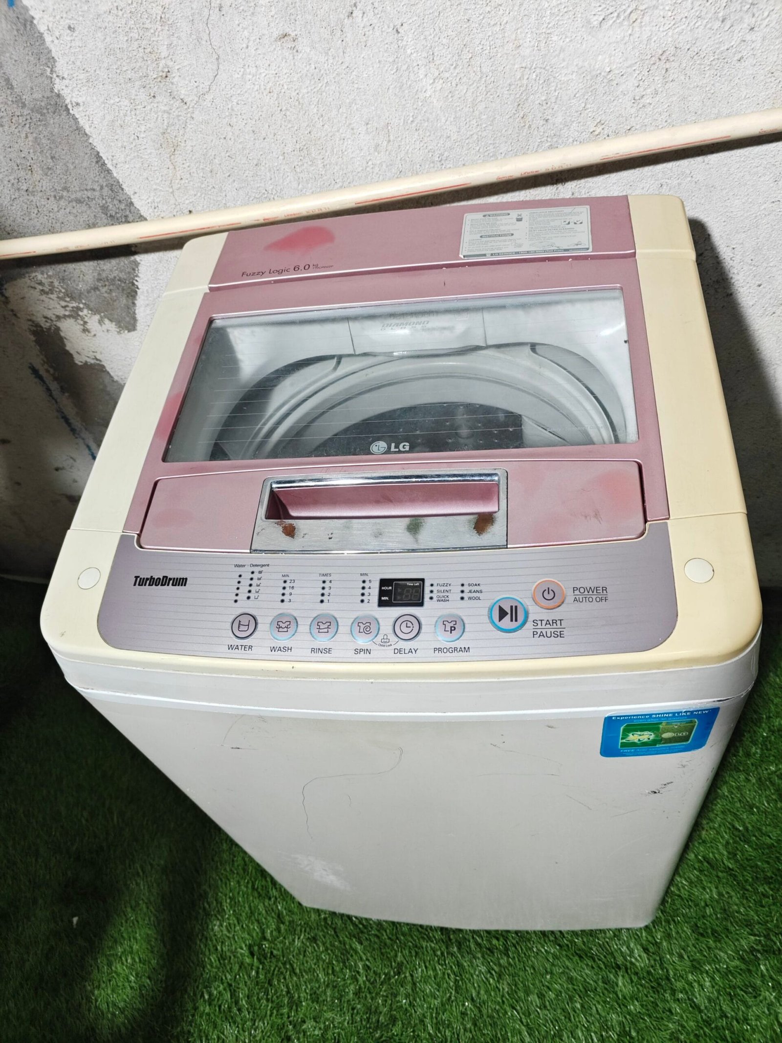 LG 6.0 kg Fully Automatic Top Load Washing Machine – Refurbished - Image 3