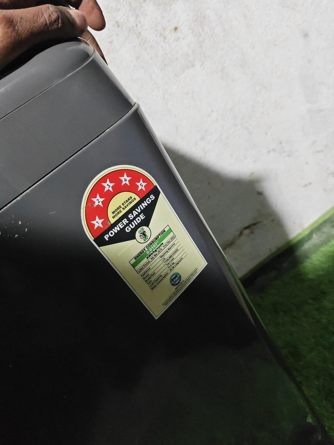 LG 10 kg Fully Automatic Top Load Washing Machine – Refurbished - Image 2