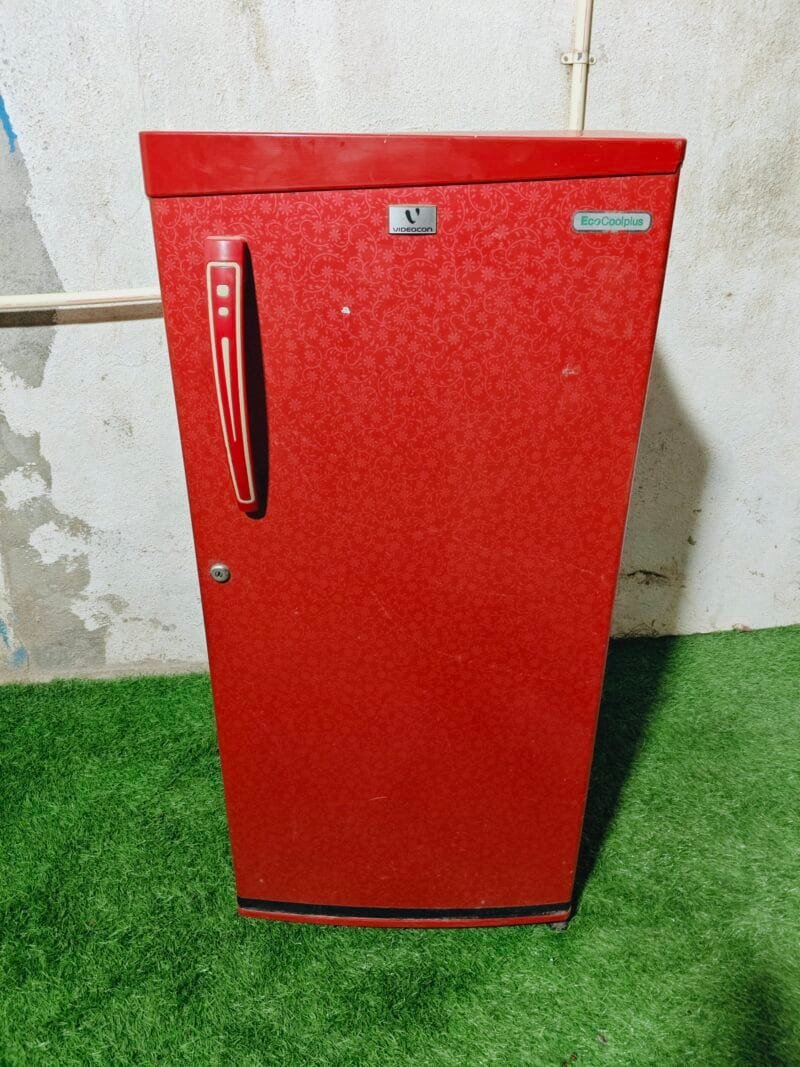 Videocon Single Door Refrigerator – Red | EcoCoolPlus