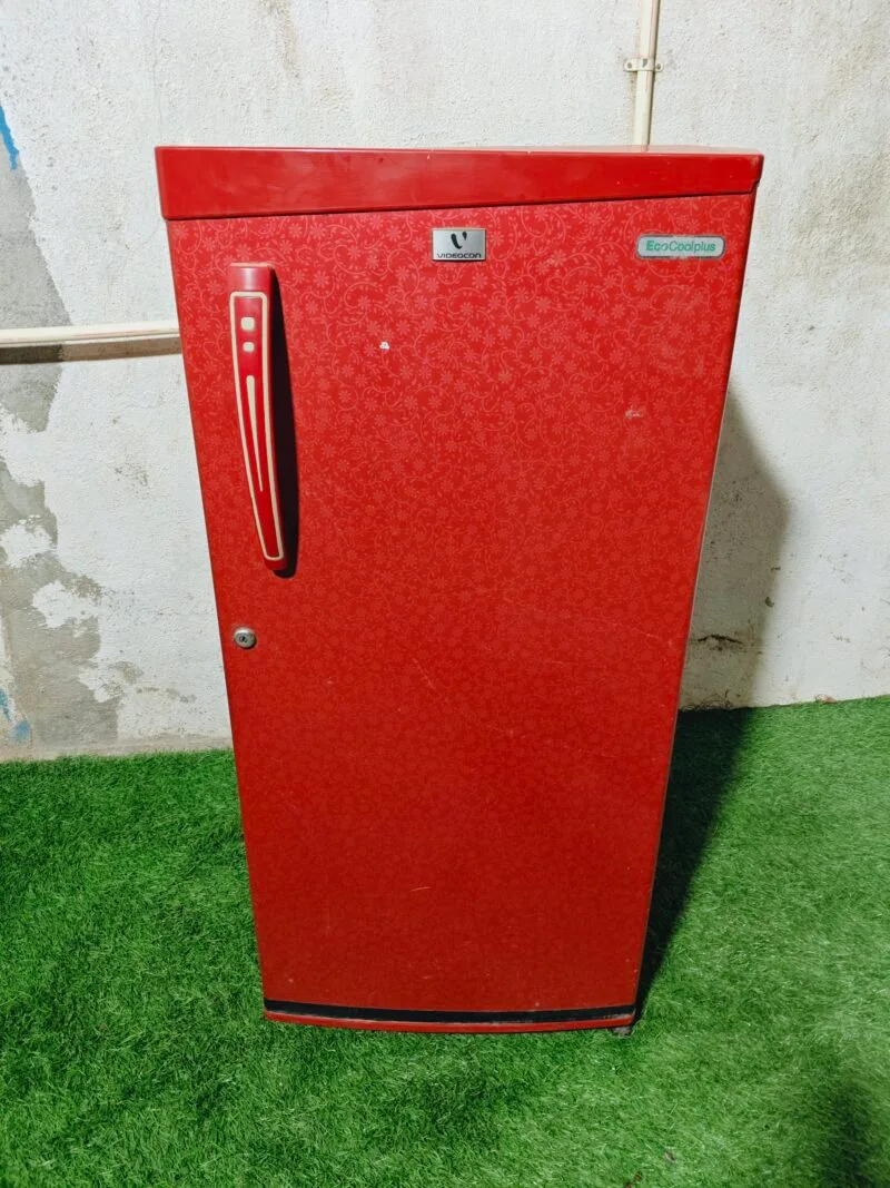 Videocon Single Door Refrigerator – Red | EcoCoolPlus