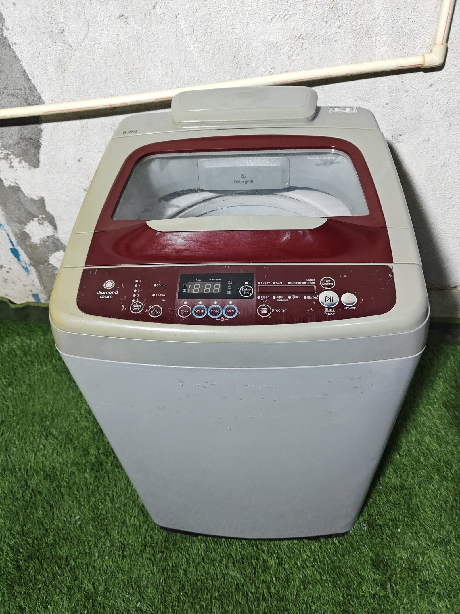 Samsung 6.2 kg Fully Automatic Top Load Washing Machine – Refurbished - Image 2
