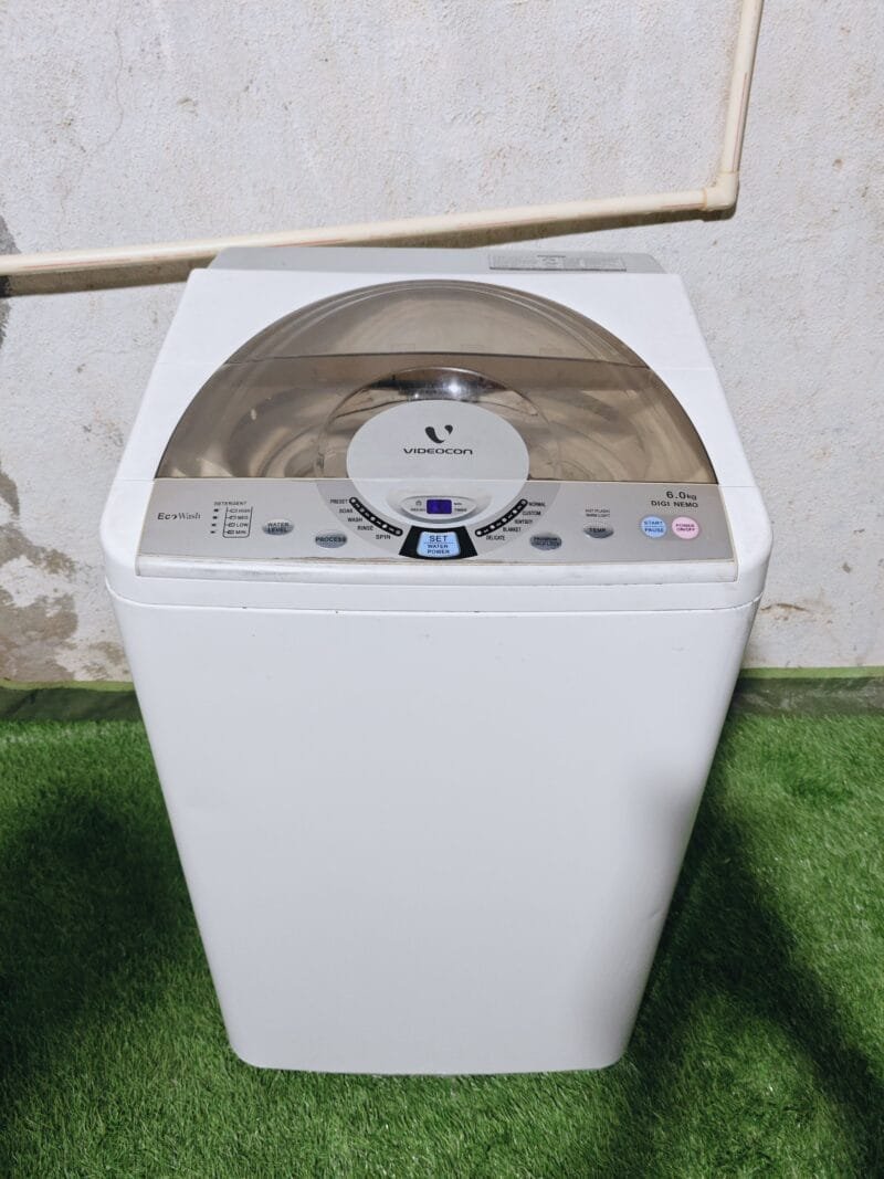 Videocon 6.0 kg Fully Automatic Top Load Washing Machine – Refurbished
