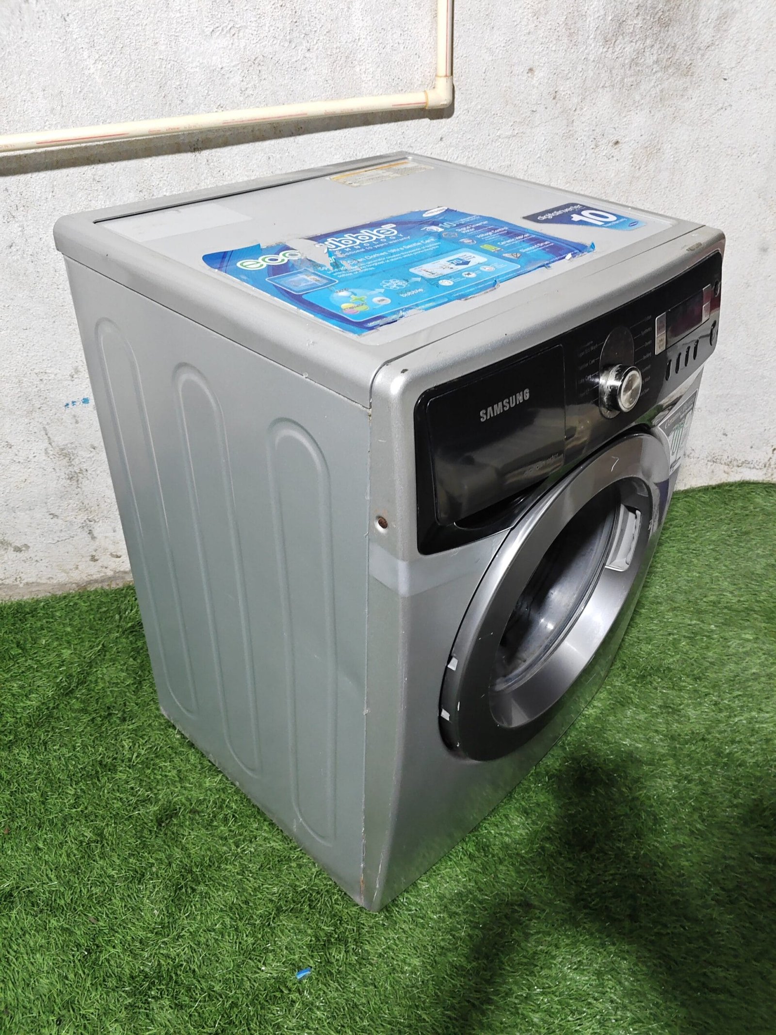 Samsung 6.5 kg EcoBubble Fully Automatic Washing Machine – Silver - Image 5