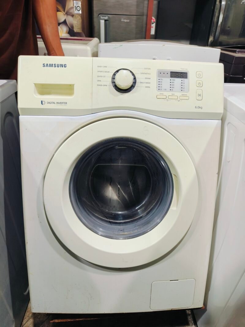 Samsung digital inverter 6 kg fully automatic front load washing machine
